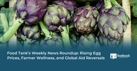 FOOD Tank’s Weekly News Roundup: Rising Egg Prices, Farmer Wellness, and Global Aid Reversals | CIHEAM Press Review | Scoop.it