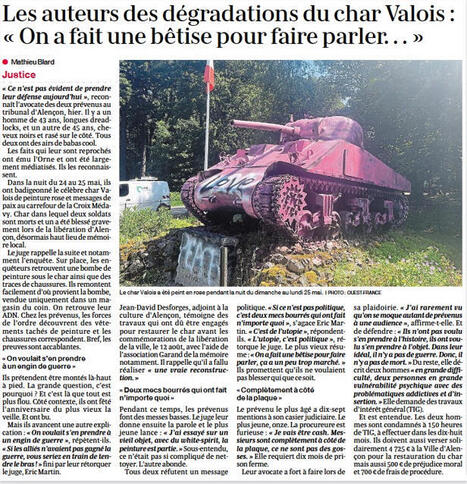 Le Sherman normand peint en rose: "deux mecs bourr&eacute;s qui ont fait n'importe quoi" | DEFENSE NEWS | Scoop.it