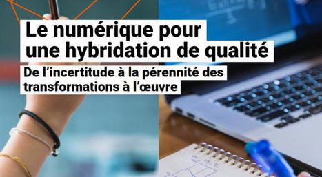 A lire - Comment utiliser le numérique pour "une hybridation de qualité" ? | Formation : Innovations et EdTech | Scoop.it