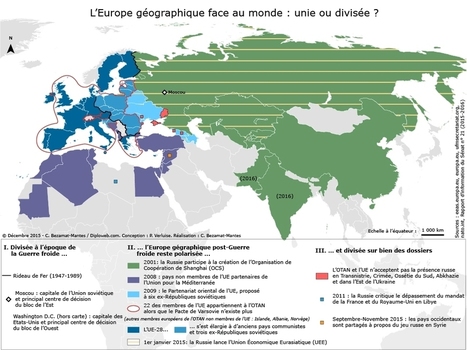 Carte Leurope Géographique Face