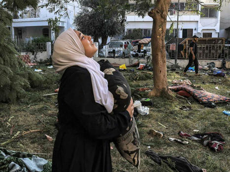 Media backtracks on Gaza hospital blast after relying on Hamas as source - NPR (United States) | Journalism & Ethics | Scoop.it