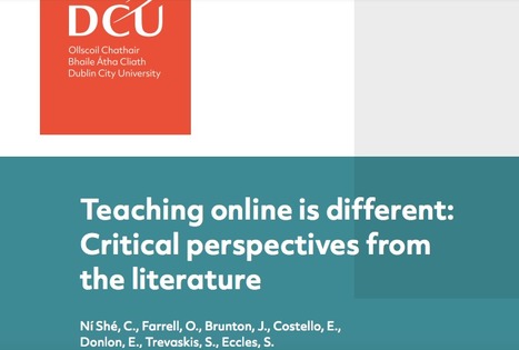 Teaching Online is Different | Digital Delights | Scoop.it