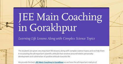 JEE Main Coaching in Gorakhpur | Smore Newsletters | Momentum Gorakhpur | Scoop.it