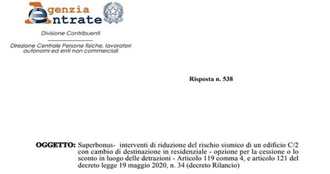 Superbonus 110% e cambio destinazione d’uso: maxi-sconto per la stalla che diventa casa | Certificazione Energetica degli Edifici | Scoop.it