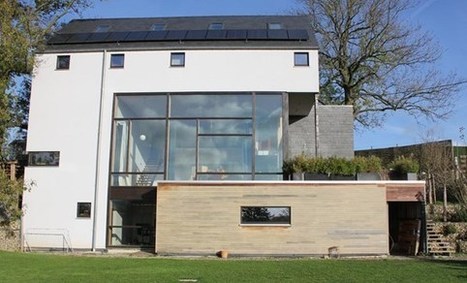 La maison ossature bois aux 600 ballots | Build Green, pour un habitat écologique | Scoop.it