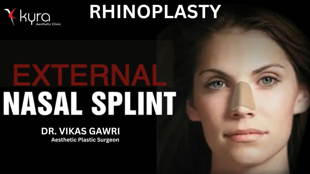 Nasal Splint after Rhinoplasty Nose Splint Af...
