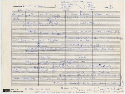John Coltrane’s Handwritten Outline for His Masterpiece A Love Supreme | IELTS, ESP, EAP and CALL | Scoop.it