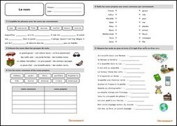 Le nom | Clic ! Ma Classe | Français, langue d'enseignement | Scoop.it
