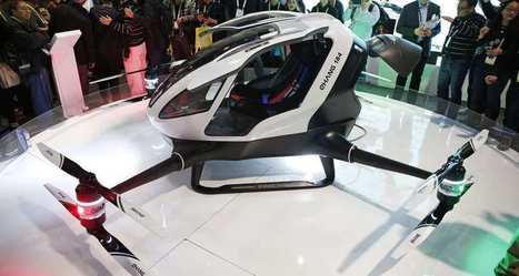 Un drone avec passager fait sensation au CES de Las Vegas | CES MWC DMEXCO SXSW VIVATECH ADTECHSUMMIT | Scoop.it