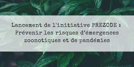 One Planet Summit : lancement de PREZODE, une initiative internationale inédite en matière de recherche pour prévenir de futures pandémies | EntomoScience | Scoop.it