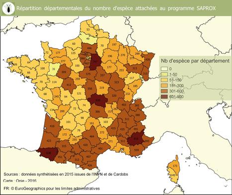 D'où proviennent les données de l'inventaire national des coléoptères saproxyliques (SAPROX) ? | Variétés entomologiques | Scoop.it