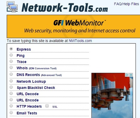 Traceroute, Ping, Domain Name Server (DNS) Lookup, WHOIS, Email Verification Tools | Latest Social Media News | Scoop.it