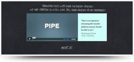 Facebook : transfert de fichiers entre amis avec Pipe | Infos en français | Scoop.it