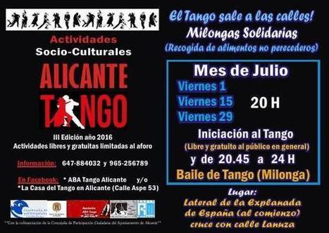 Milongas solidarias en Alicante | Mundo Tanguero | Scoop.it