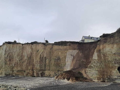 Recul du trait de c&ocirc;te : Criel-sur-Mer r&eacute;clame un financement national pour s'adapter | Veille territoriale AURH | Scoop.it