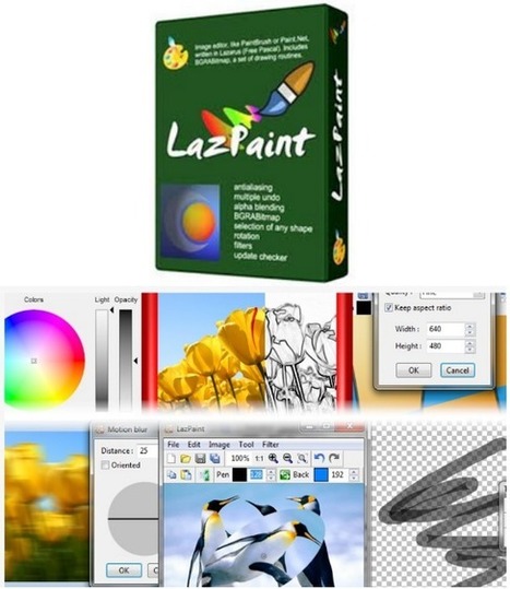 Logiciel gratuit Editeur Photo LazPaint 6.2 2014 Licence gratuite All-In-One Alternative à Photoshop | E-Learning-Inclusivo (Mashup) | Scoop.it