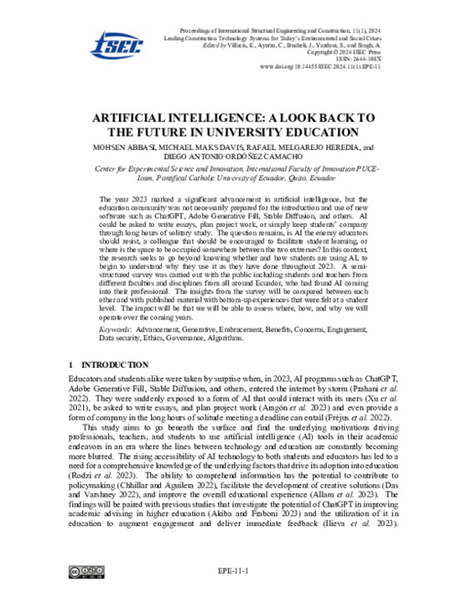 (PDF) ARTIFICIAL INTELLIGENCE: A LOOK BACK TO THE FUTURE IN UNIVERSITY EDUCATION | Mohsen Abbasi - Academia.edu | Distance Learning, mLearning, Digital Education, Technology | Scoop.it