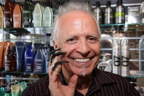 Claw-Using Hairdresser Is a Real-Life Edward Scissorhands | Strange days indeed... | Scoop.it