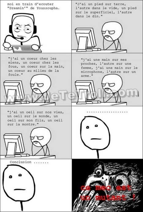 Ragecomics français sur JeTeTroll.com : Trollface, Mèmes, etc ... | Trollface , meme et humour 2.0 | Scoop.it