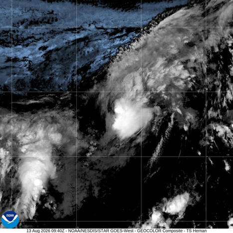 Tropical Storm Hernan forms in the Pacific while a different weather system could soak Hawaii - WTOP | Operation Deimos | Scoop.it
