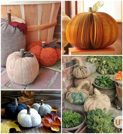 5 Great Upcycled Pumpkin Ideas For This Halloween! | 1001 Recycling Ideas ! | Scoop.it