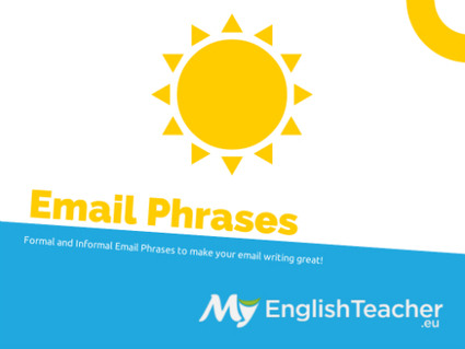 Formal and Informal Email Phrases Starting with... | Moodle and Web 2.0 | Scoop.it