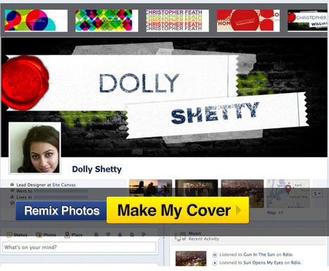 how to customize facebook cover photos | omnia mea mecum fero | Scoop.it
