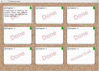 There's a Body in the Library: Scrivener Writetip: Using the Cork Board | Scrivener, lecture et écriture numérique | Scoop.it