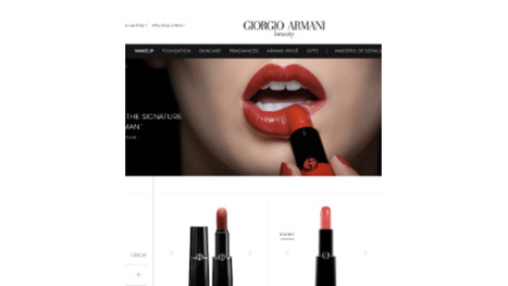 Giorgio Armani Beauté collabore avec OSF pour une expérience sur-mesure | e.Luxe | Scoop.it