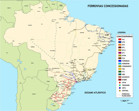Brasil | Governo federal inicia processo de concessão de ferrovias | Notícias-Ferroviárias Português | Scoop.it
