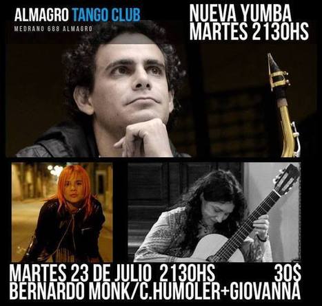 Bernardo Monk en Nueva Yumba | Mundo Tanguero | Scoop.it