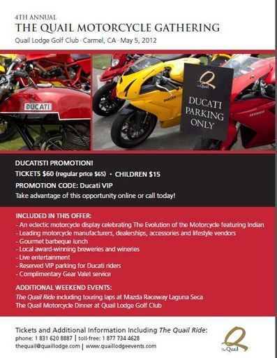 Ducati at The Quail Motorcycle Gathering – Are you going to win the new Superbike class?? | Ducati.net | Ductalk: What's Up In The World Of Ducati | Scoop.it