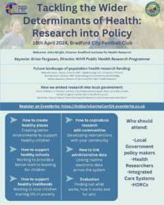 Tackling the Wider Determinants of Health: Research into Policy' conference | 18th April 2024 | Consortia | Scoop.it