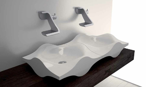 [Salle de Bains] Les vasques misent sur l’originalité | Immobilier | Scoop.it