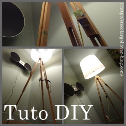 [Coup de ♥] Fabrication d'une lampe par StefetsaBelette sur le #CDB | Best of coin des bricoleurs | Scoop.it