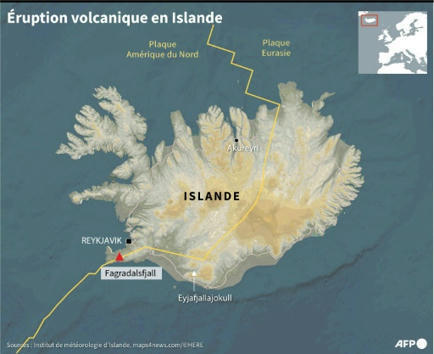 En Islande, un volcan en éruption dans un secteur endormi pendant huit siècles | Histoires Naturelles | Scoop.it