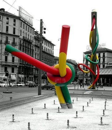 Claes Oldenburg : Needle, Thread and Knot, 2000 | Art Installations, Sculpture, Contemporary Art | Scoop.it