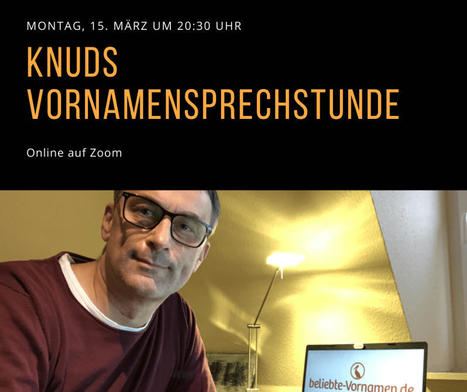 Vornamen-Sprechstunde auf Zoom | Name News | Scoop.it