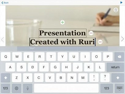 RURI - create presentations on iPad | Digital Presentations in Education | Scoop.it