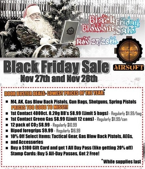 Getting LOCAL for Black Friday - SS Airsoft on YouTube & Facebook | Thumpy's 3D House of Airsoft™ @ Scoop.it | Scoop.it