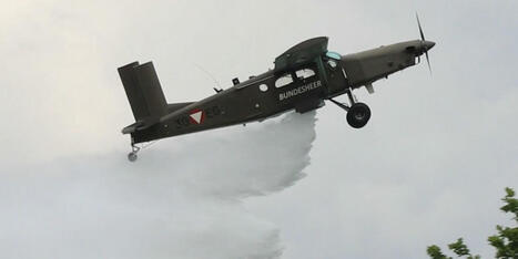 L'Autriche teste le Pilatus PC-6B Turbo Porter comme bombardier d'eau. | DEFENSE NEWS | Scoop.it