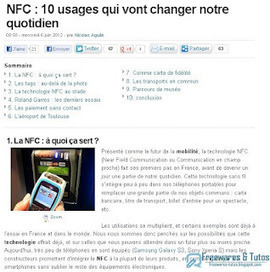 Le site du jour : à quoi sert la technologie NFC ? | mlearn | Scoop.it