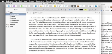 Scrivener for Blogging | Scrivener, lecture et écriture numérique | Scoop.it