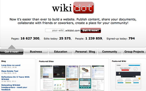 Wikidot - Free and Pro Wiki Hosting | Digital Delights for Learners | Scoop.it