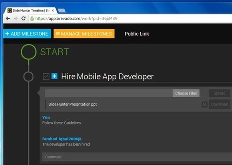 Create Rich Project Timelines And Collaborate Online With Brevado | Business & Productivity Tools | Scoop.it