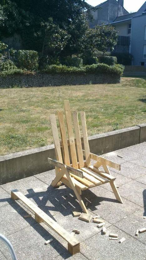 Mon Petit Fauteuil De Jardin / My Little Garden Pallet Armchair | 1001 Pallets ideas ! | Scoop.it