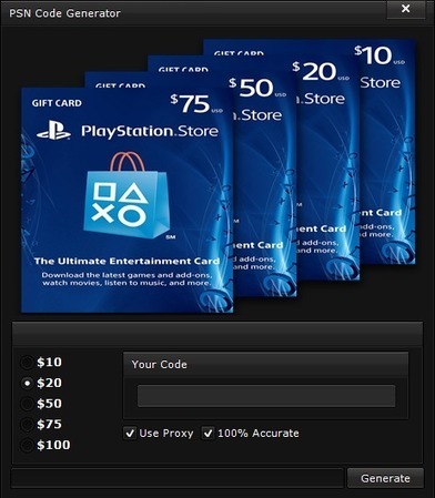 valid psn codes