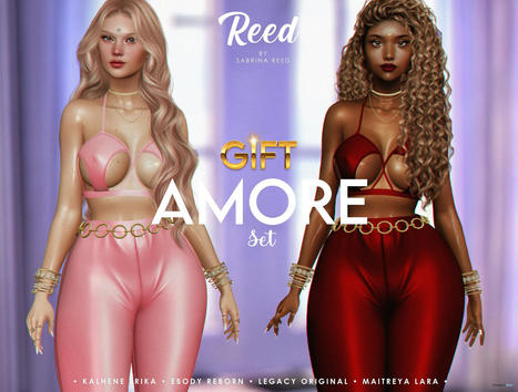 Amore Outfit Set February 2023 Group Gift by REED | Teleport Hub - Second Life Freebies | Second Life Freebies | Scoop.it