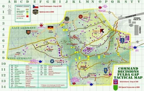 The OFFICIAL FULDA GAP AIRSOFT MAP is now available at CDWC's Facebook Page! | Thumpy's 3D House of Airsoft&trade; @ Scoop.it | Scoop.it