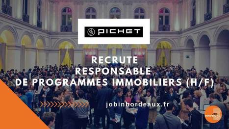 RESPONSABLE DE PROGRAMMES IMMOBILIERS (H/F) | Job in Bordeaux | Scoop.it